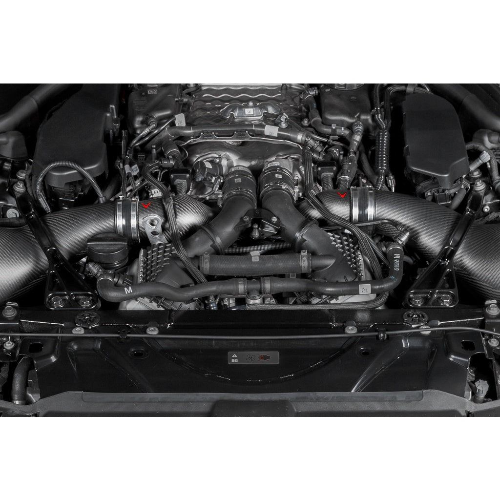 EVENTURI EVE-G9X-CFM-CHG Впускні патрубки турбіни (карбон / матове покриття) для BMW M5 (G90 / G99) Photo-7