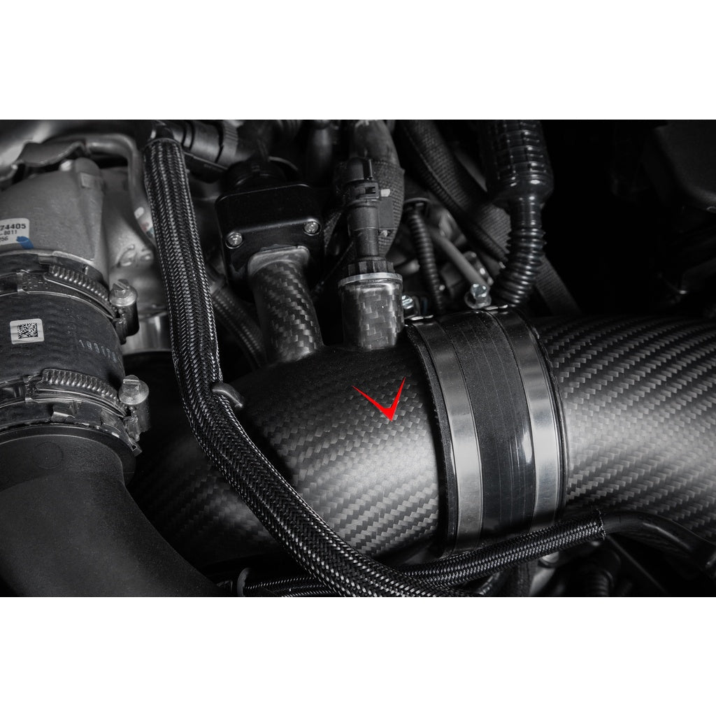EVENTURI EVE-G9X-CFM-CHG Впускні патрубки турбіни (карбон / матове покриття) для BMW M5 (G90 / G99) Photo-8