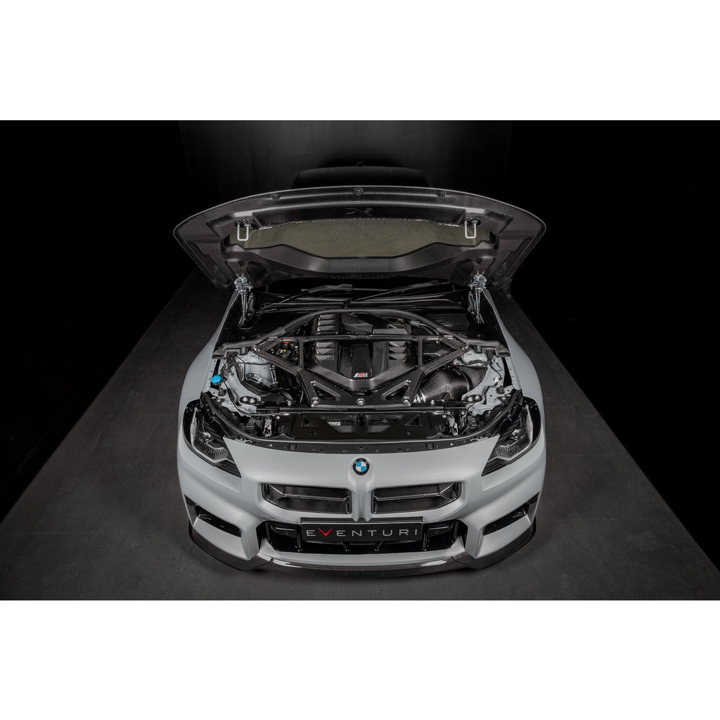 EVENTURI EVE-S58-CF-STR Розпірка стійок (карбон / глянцеве оздоблення) для BMW M2 (G87) / M3 (G80) / M4 (G82) Photo-12