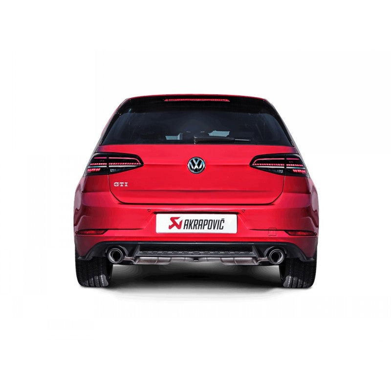 AKRAPOVIC MTP-VW/T/4H Вихлопна система Slip-On Race Line (титан) для VW Golf VII GTI FL Performance 2017-2019 Photo-3