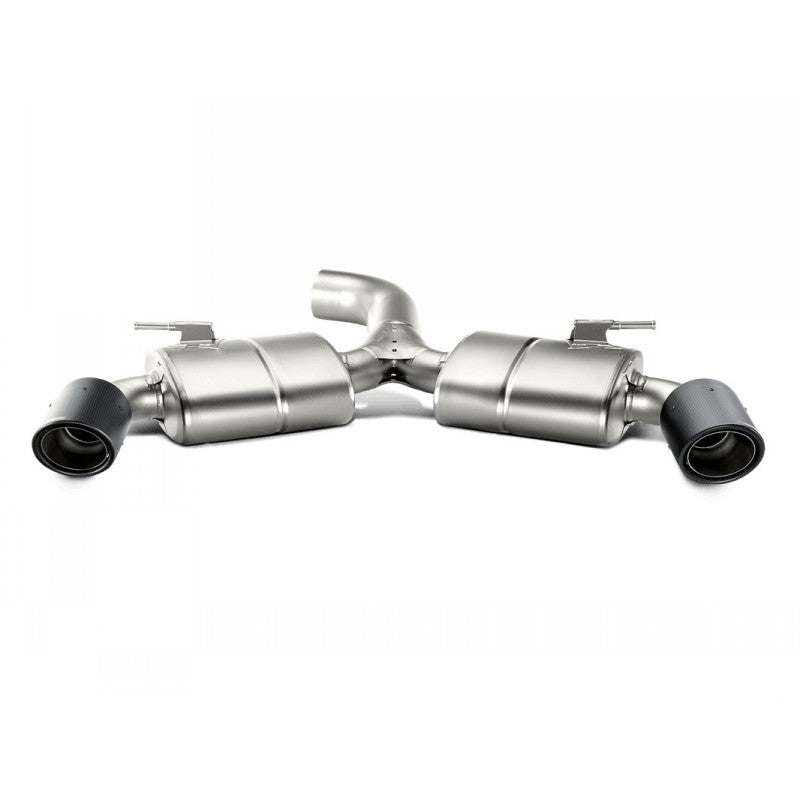 AKRAPOVIC MTP-VW/T/4H Вихлопна система Slip-On Race Line (титан) для VW Golf VII GTI FL Performance 2017-2019 Photo-1