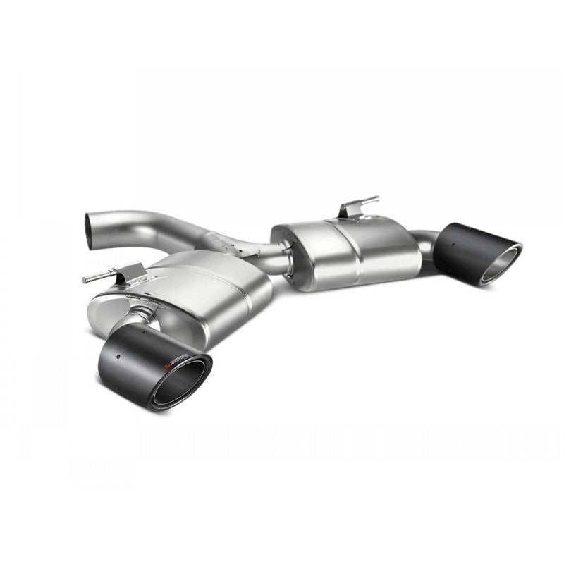 AKRAPOVIC MTP-VW/T/4H Вихлопна система Slip-On Race Line (титан) для VW Golf VII GTI FL Performance 2017-2019 Photo-0