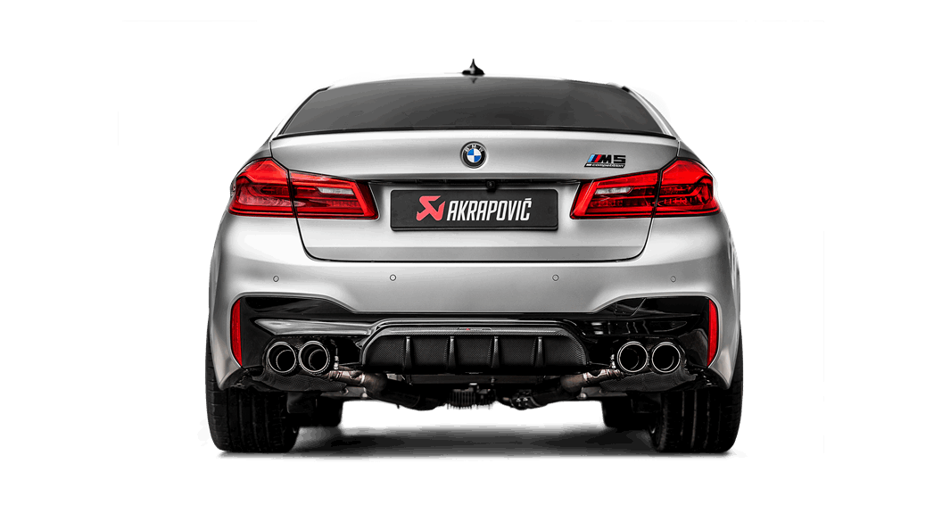 AKRAPOVIC s-BM/T/27H Вихлопна система Slip-On Line (Titanium) для BMW M5 / M5 COMPETITION (F90) - OPF / GPF 2021 Photo-3