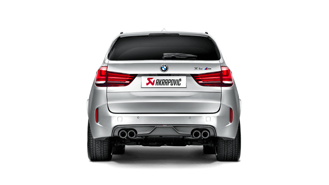AKRAPOVIC S-BM/T/1 Вихлопна система Evolution для BMW F85 X5M, F86 X6M (з карбоновими насадками) Photo-3
