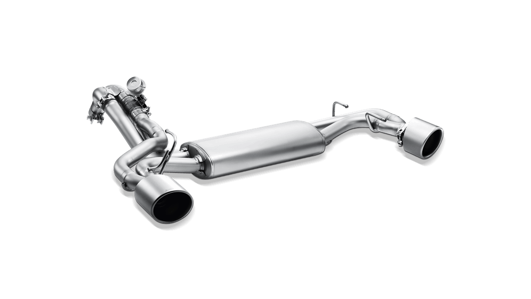 AKRAPOVIC M-FI/SS/1H Вихлопна система Slip-On Line (SS) для ABARTH 500/500C 2008-2017 Схвалення ЄС Photo-1