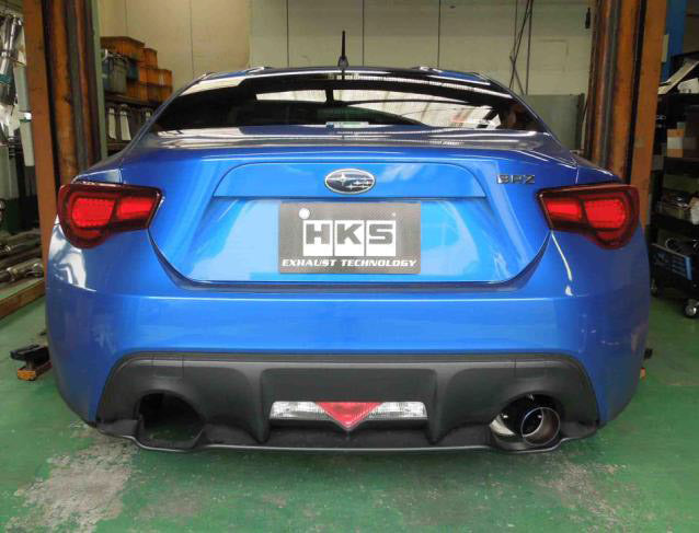 HKS 32016-BT002 Глушник Hi-Power Single для TOYOTA 86/SUBARU BRZ Photo-0