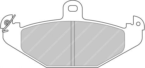 FERODO FDS1560 Задні гальмівні колодки DS Performance для LOTUS Elise Photo-0