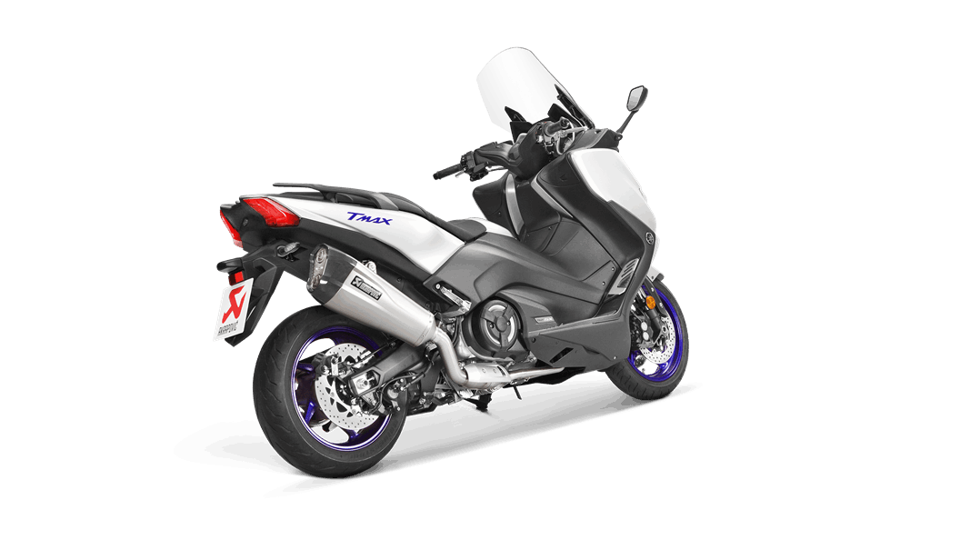 AKRAPOVIC s-Y5R3-HZEMT / 1 Вихлопна система Racing Line (Titanium) Yamaha TMAX 2018 Photo-2