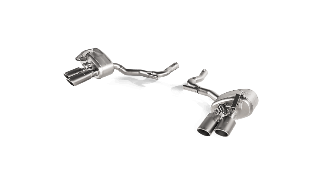 AKRAPOVIC S-PO/TI/13 Вихлопна система Slip-On Line (Titanium) PORSCHE Panamera/4/Sport Turismo (971) 2017-2019 Photo-1