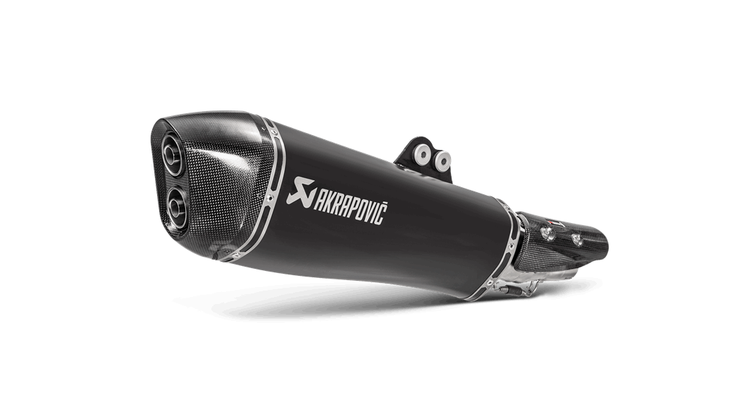 AKRAPOVIC S-KY5SO1-HRAASSBL Глушник Slip-On Line (SS) для Kymco AK 550 2017-2019 Photo-0