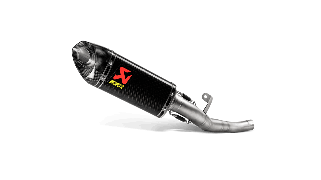AKRAPOVIC S-T7SO2-APC Глушник Slip-On Line (Carbon) для TRIUMPH Street Triple 765 S / R / RS 2017-2019 Photo-0
