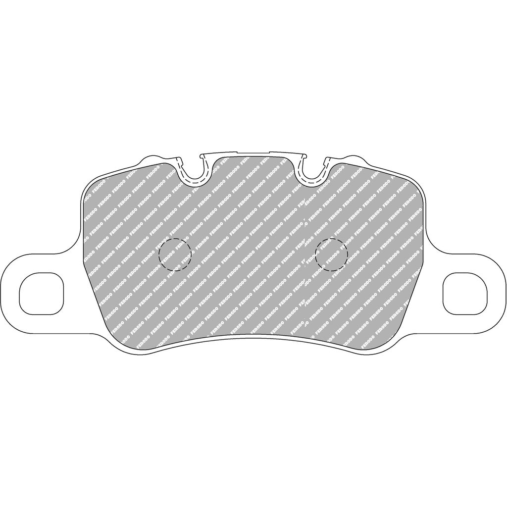 FERODO FCP4665H Задні гальмівні колодки DS2500 для PORSCHE 911 GT3 / GT3RS / Turbo S (991) / 911 GT3 (992) Photo-1