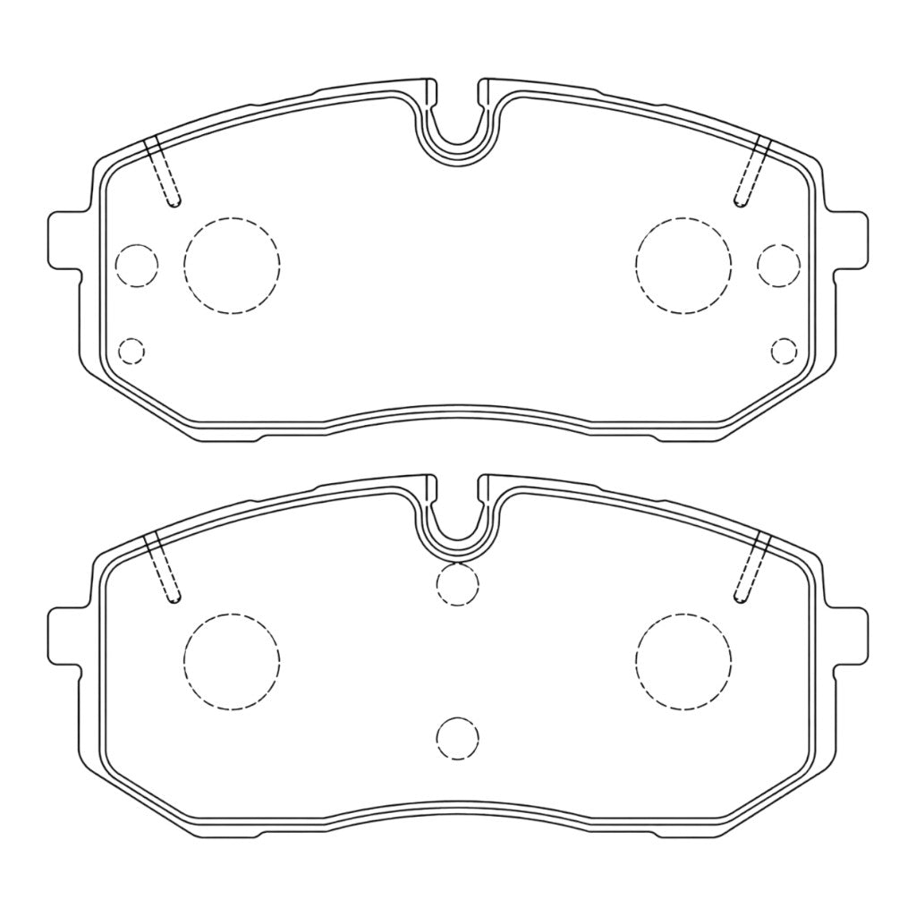 FERODO FCP5508G Передні гальмівні колодки для HYUNDAI i20 N III (BC3/BI3) 2020+ Photo-0