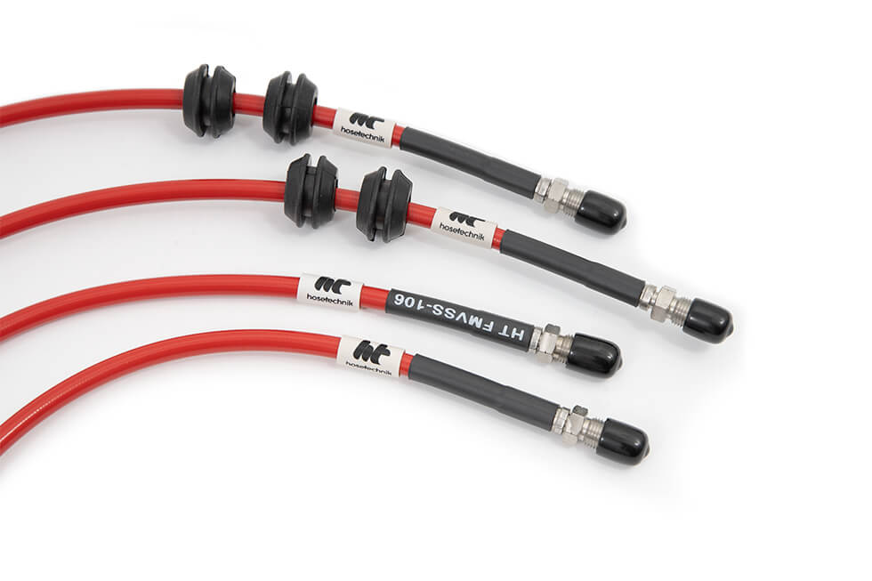 FORGE HT-BMWM-4-F56JC Гальмівні трубки для MINI F54/ F55/ F56/ F57 JCW 2.0 Turbo Petrol 2014-2021 Photo-1