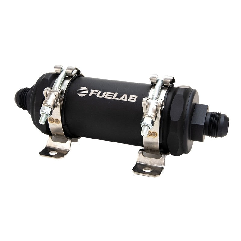 FUELAB 86823 Паливний фільтр Pro Series (10AN вхід/вихід, 6" 100 мікрон нержавіюча сталь) Photo-0