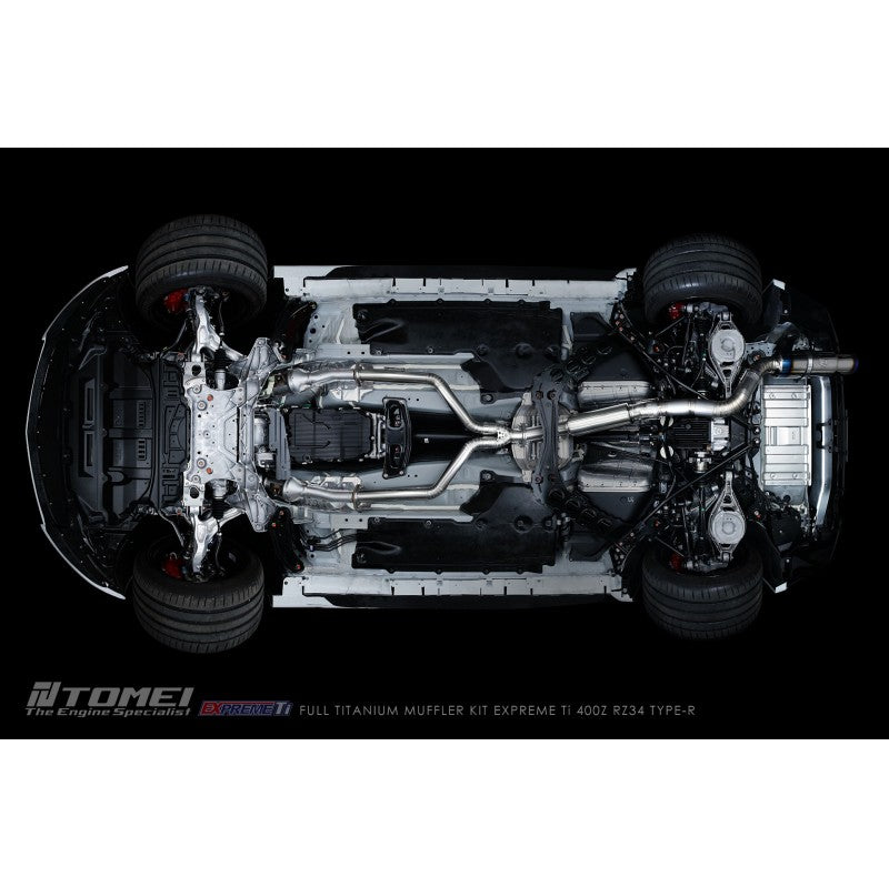 TOMEI TB6090-NS21C Титановий Комплект Глушника EXPREME TI TYPE-D для NISSAN 400Z (RZ34) 2022+ Photo-7