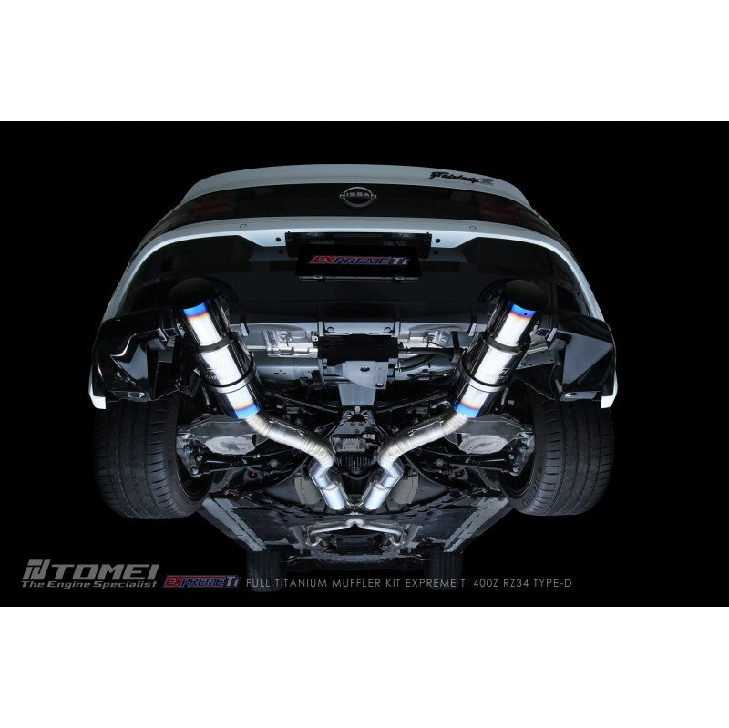 TOMEI TB6090-NS21D Титановий Комплект Глушників EXPREME TI TYPE-D для NISSAN 400Z (RZ34) 2022+ Photo-2