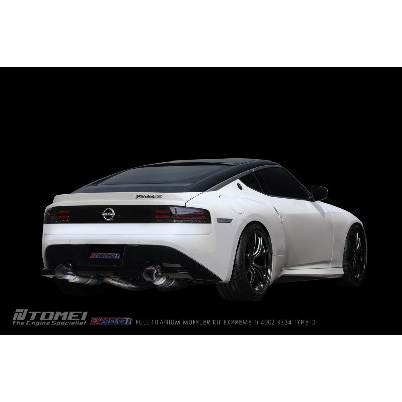 TOMEI TB6090-NS21D Титановий Комплект Глушників EXPREME TI TYPE-D для NISSAN 400Z (RZ34) 2022+ Photo-6