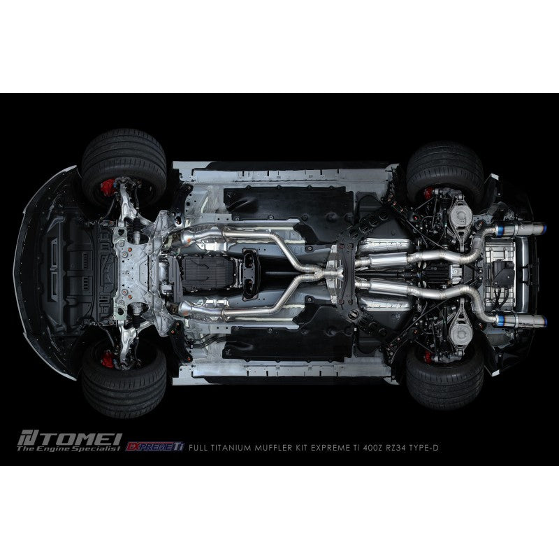 TOMEI TB6090-NS21D Титановий Комплект Глушників EXPREME TI TYPE-D для NISSAN 400Z (RZ34) 2022+ Photo-7