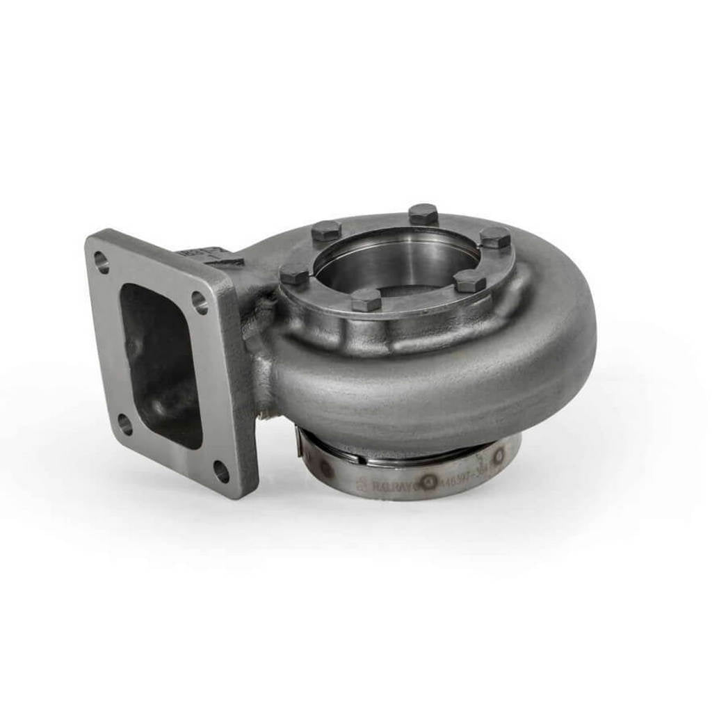 GARRETT 740902-0128 Комплект гарячого хаузингу 0.95 A/R Div T4 / V-Band для GBC37-900 (Звичайне обертання) Photo-0