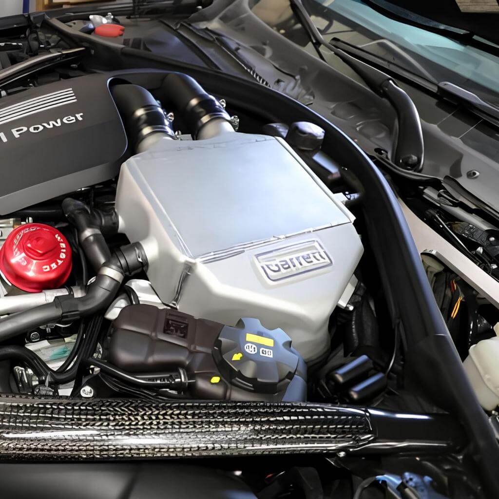 GARRETT 888883-6001 Інтеркулер прямої установки Powermax, сріблястий для BMW M2 (F87) / M3 (F80) / M4 (F82 / F83) Photo-2