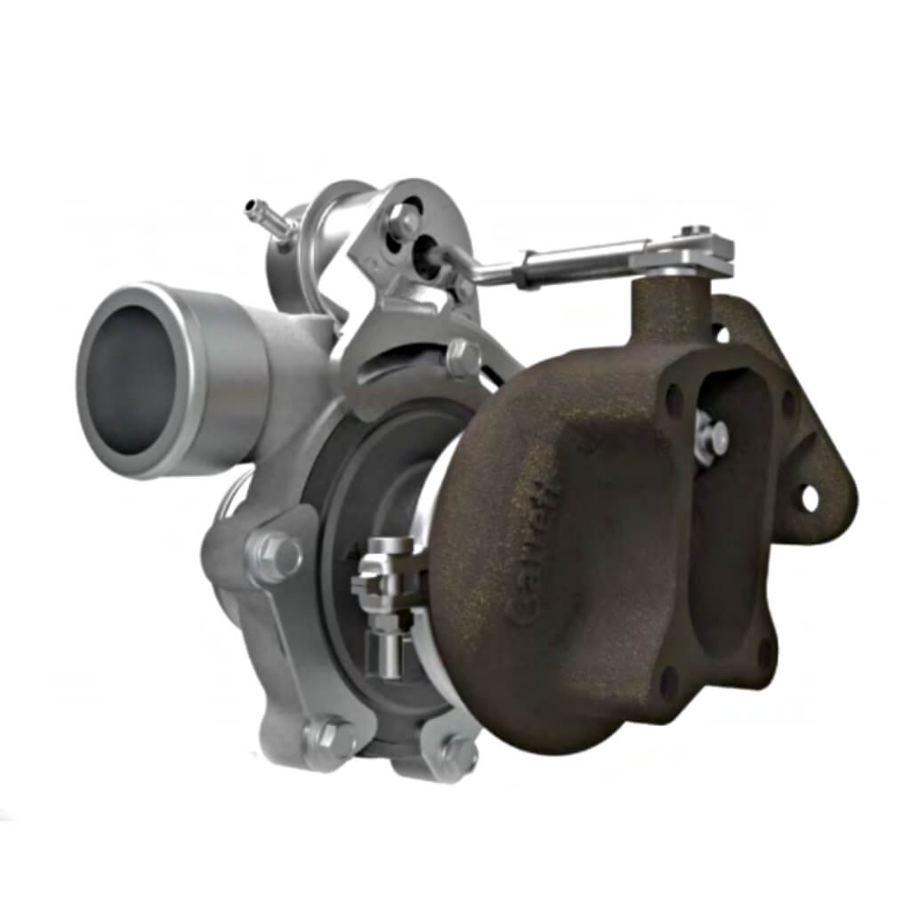 GARRETT 896055-5003S Турбокомпресор GBC22-350 0.64 A/R, T25 / 5 болтів (стандартне обертання) Photo-2
