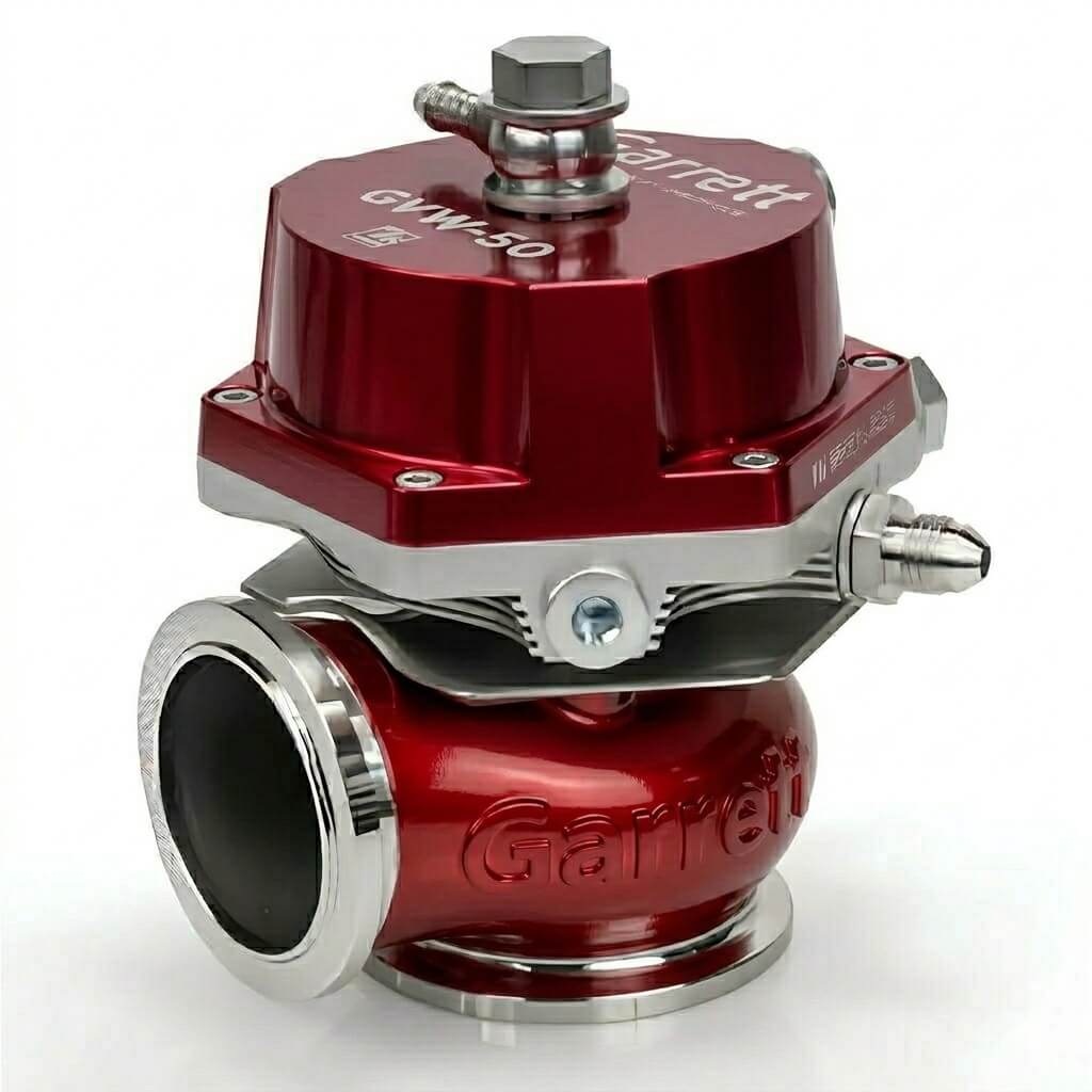 GARRETT 908829-0001 Зовнішній вестгейт комплект GVW-50, 50 мм, червоний Photo-0
