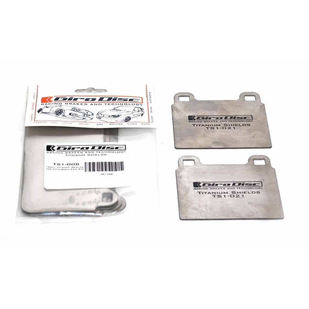 GIRODISC TS-1185-4 Комплект опорных пластин (титан) для CHEVROLET Corvette Z06 / Grand Sport (C6) Photo-0