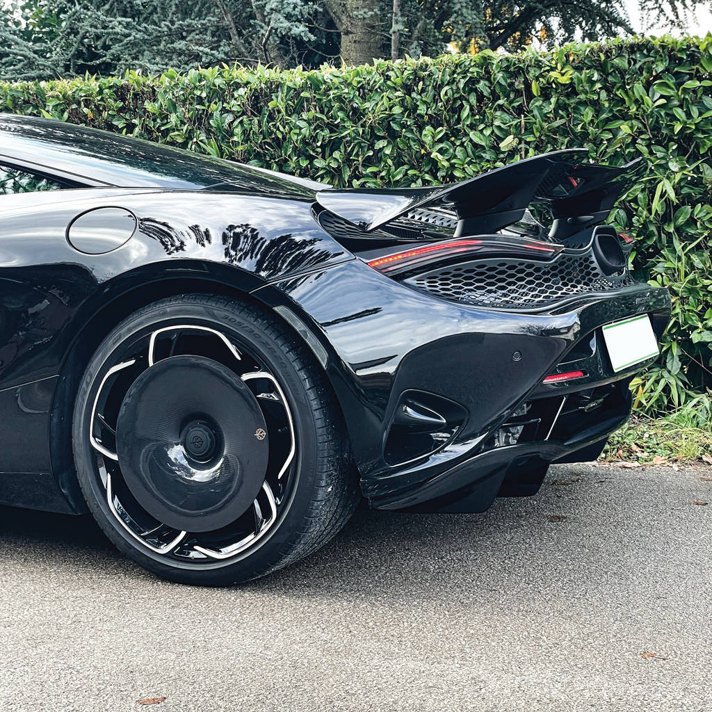 GOLD LEAF ADEVO-MCL750S-MT Ковпаки коліс Aero Disc EVO (карбон / матові) для MCLAREN 750S OEM диски Photo-10