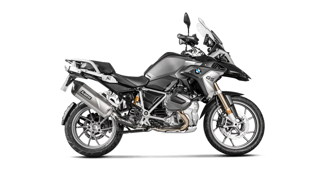 AKRAPOVIC S-B12SO23-HAAT Вихлопна система Slip-On line (Titanium) для BMW R 1250 GS 2019-2021 Photo-1
