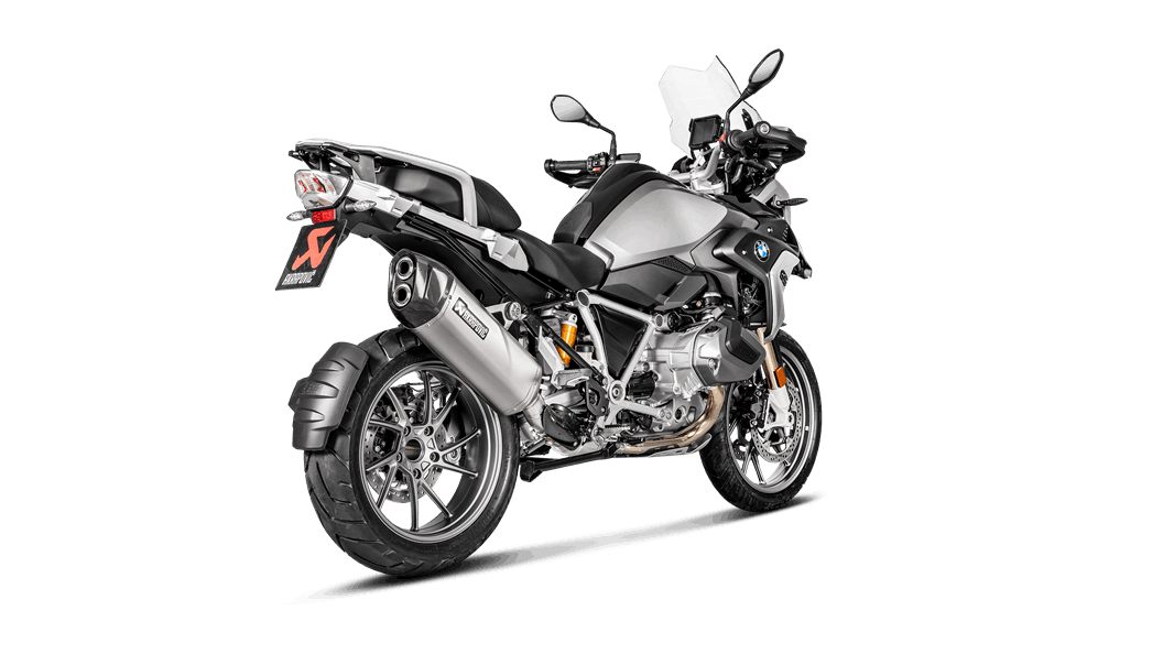 AKRAPOVIC S-B12SO23-HAAT Вихлопна система Slip-On line (Titanium) для BMW R 1250 GS 2019-2021 Photo-2