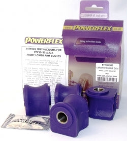 POWERFLEX PFF30-301 Нижня передня втулка переднього важеля x4 для LANCIA Integrale 16V Photo-0