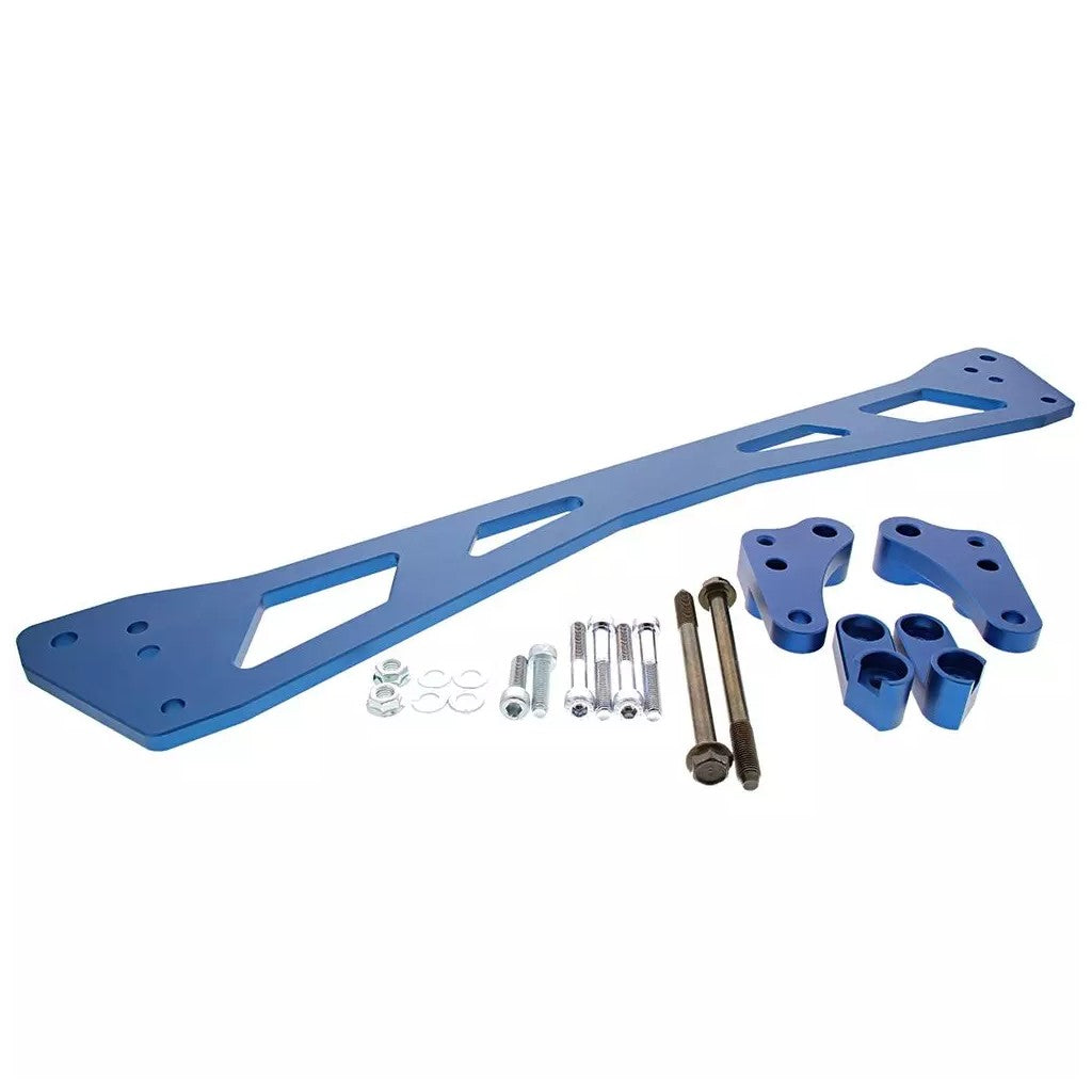 HARDRACE 7542-BLK Посилювальна розпірка підрамника, чорна, 5 шт для HONDA Civic 1992-1996 / CRX 1992-1998 Photo-0