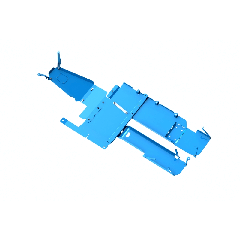 HARDRACE Q0538 К-т захисту двигуна 8 шт для JEEP Wrangler Unlimited (JLU) 2018+ Photo-2