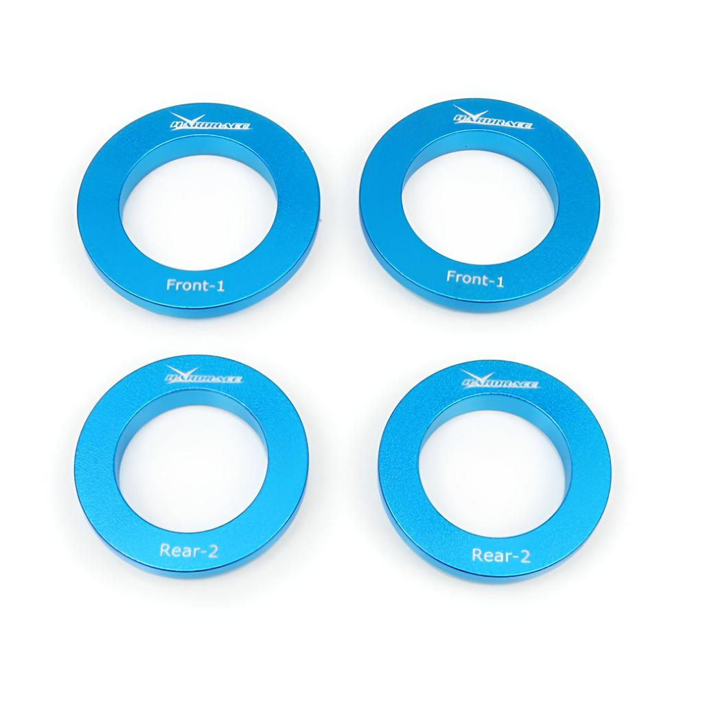 HARDRACE Q0856 Антивібраційні вставки заднього підрамника, 4 шт для VW Golf R (MK8.5) 2024- / Golf R 8 2021- / Tiguan 2016- Photo-0