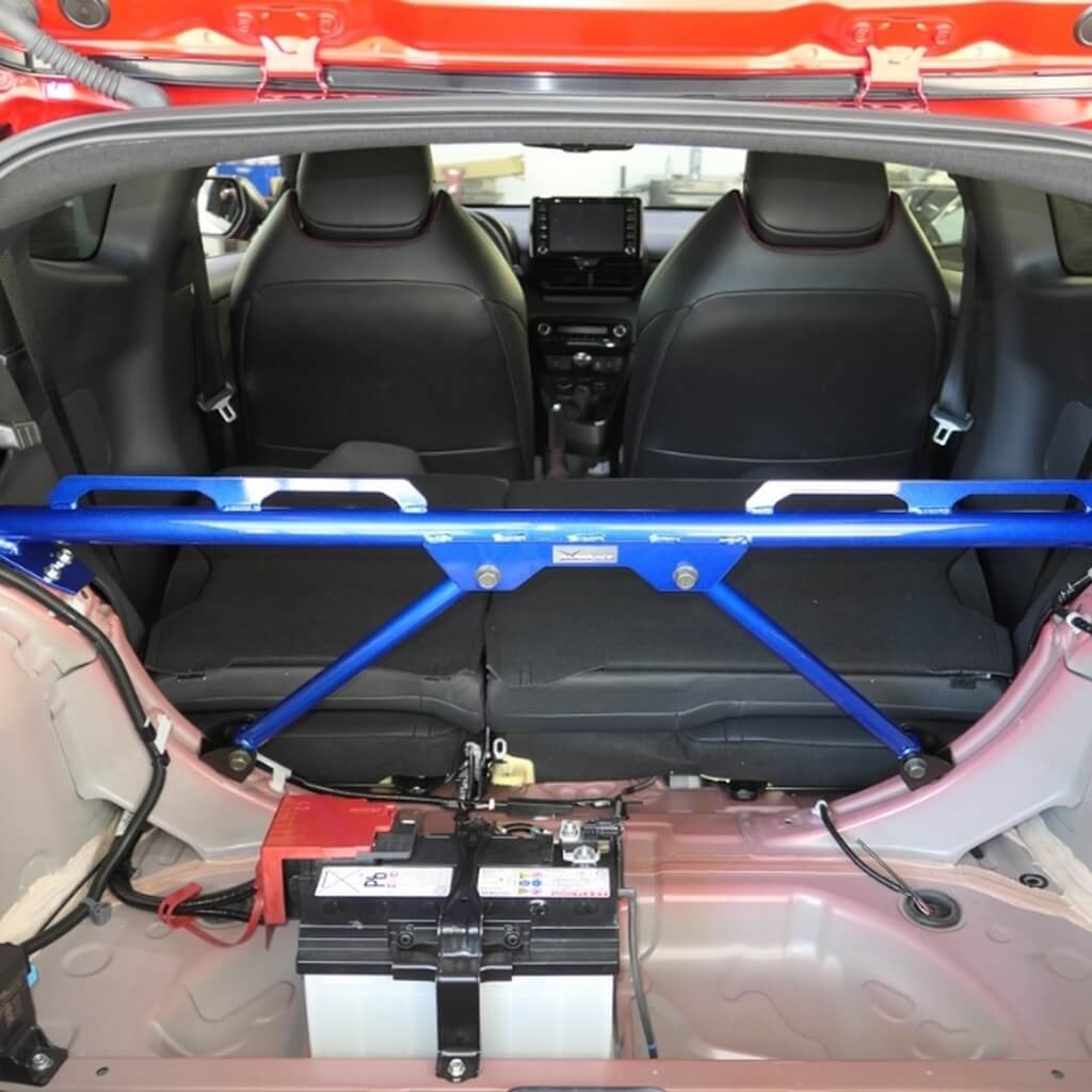 HARDRACE Q0966 Задня розпірка з кріпленням ременів безпеки для TOYOTA GR Yaris 2020- Photo-2