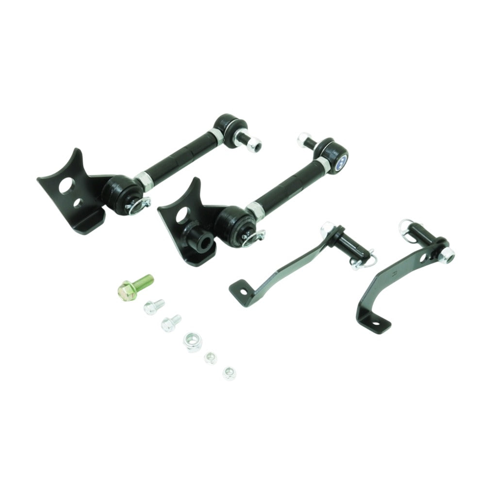 HARDRACE Q1381 Передні регульовані швидкознімні стійки стабілізатора для ліфта 3", 6 шт для JEEP Wrangler (JL) 2018-2024 / Gladiator (JT) Photo-0