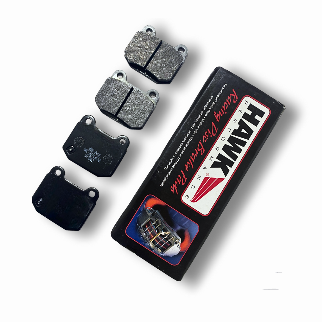 HAWK HB180N.560 Задні гальмівні колодки HP+ для SUBARU Impreza WRX STI 2004-2015 / TOYOTA (GT86 / GR86) / MITSUBISHI Lancer EVO 1996-2007 Photo-4