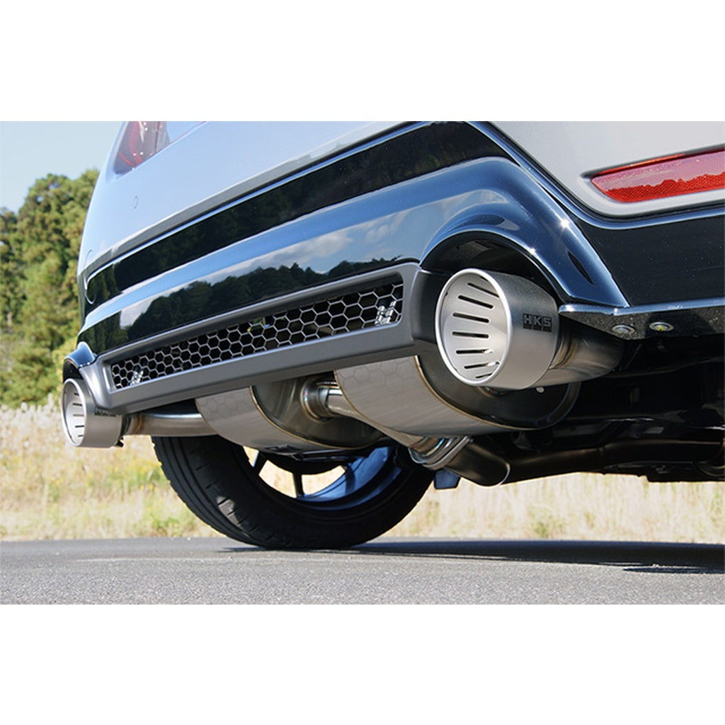 HKS 31029-AT018 Вихлопна система Super Turbo Muffler Urban Matte Edition для TOYOTA GR Yaris Gen2 (XP210) 2024- Photo-1