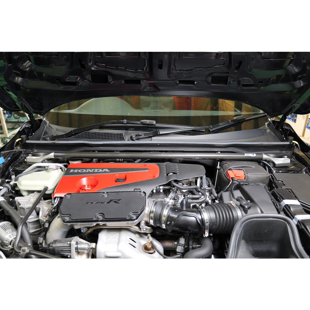 HKS 83001-AH001 Передня розпірка (карбон) для HONDA Civic Type-R (FL5) Photo-7