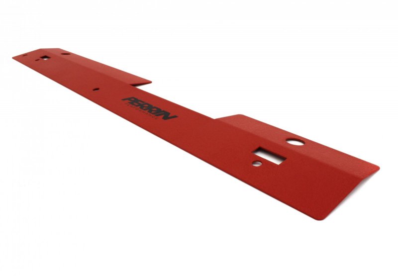 PERRIN PSP-ENG-501RD Пластина охолодження радіатора для SUBARU IMPREZA 02-07 WRX / STi (Червона) Photo-0