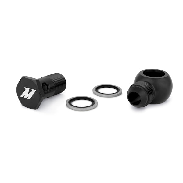 Mishimoto MMBB-10anbk Перехідник 90гр. M20x1.5 на 10an Photo-2