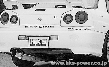 HKS 31019-AN012 Вихлопна система SS Hiper Muffler для NISSAN SKYLINE ER34 Photo-1