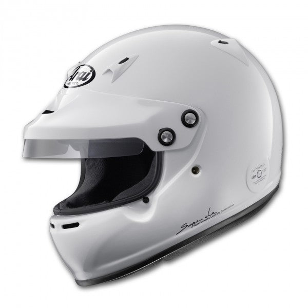 ARAI 1010350102 шолом для автоспорту GP-W, FIA / SNELL 2020, білий, р-Р XS Photo-0