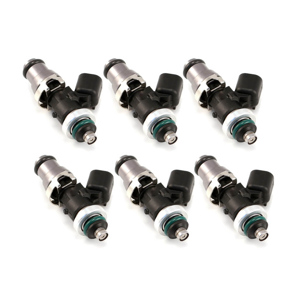 INJECTOR DYNAMICS 1050.48.14.R35.6 К-т форсунок ID1050x 14мм Сірий для NISSAN GT-R (R35) Photo-0