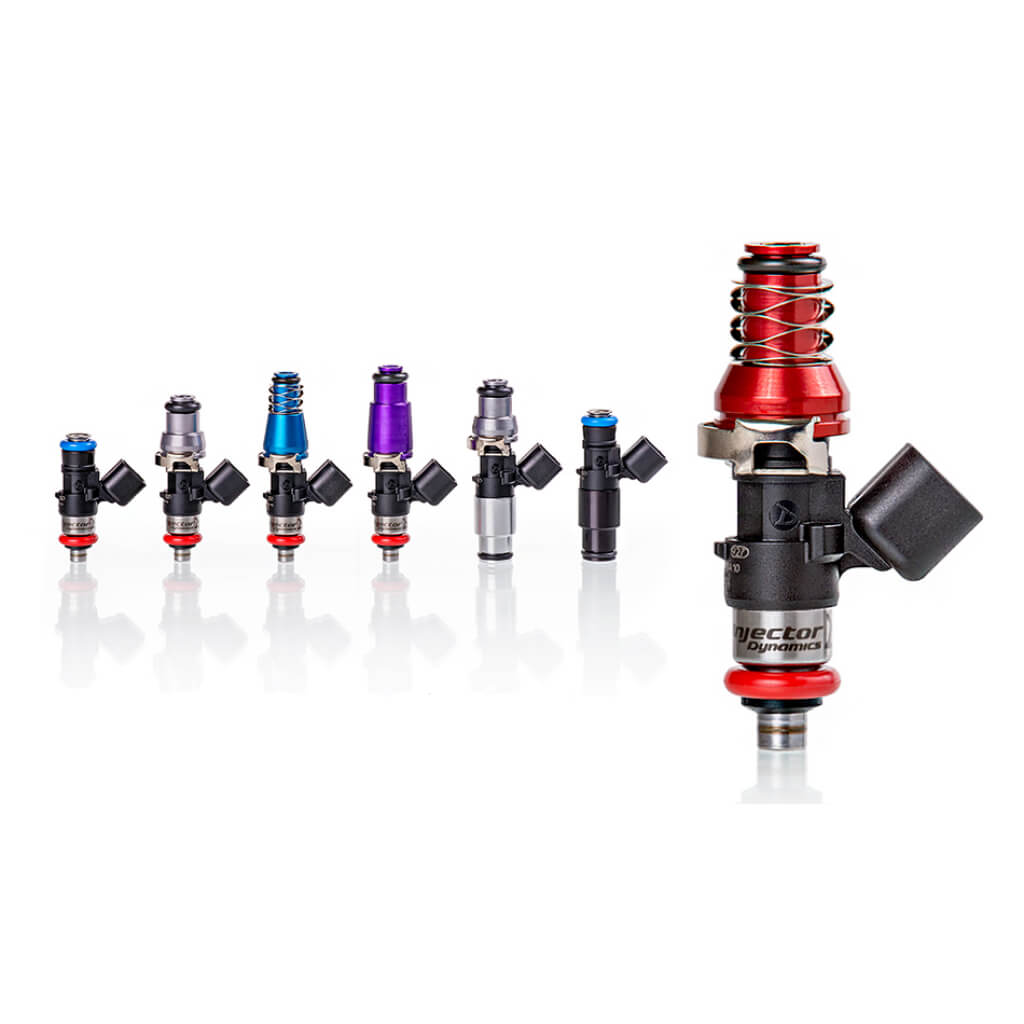 INJECTOR DYNAMICS 1300.48.14.R35.6 К-т форсунок ID1340 14мм Сірий для NISSAN GT-R (R35) Photo-0