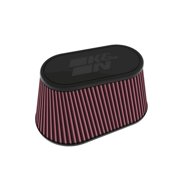 K&N RU-5297 Універсальний повітряний фільтр із затискачем 4-1/2"FLG, 11-1/2"X 7"B, 9" X 4-1/2"T, 6"H Photo-0