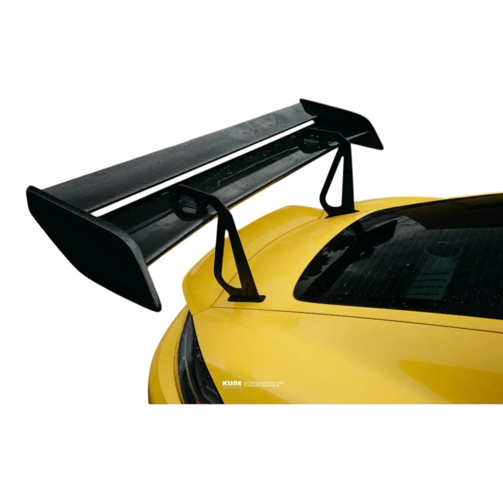 KLINE INNOVATION KL-AER-POR-718GT4-LMTXRW Заднє крило (кронштейн в комплекті) (Карбон Textreme) для PORSCHE 718 GT4 Photo-4