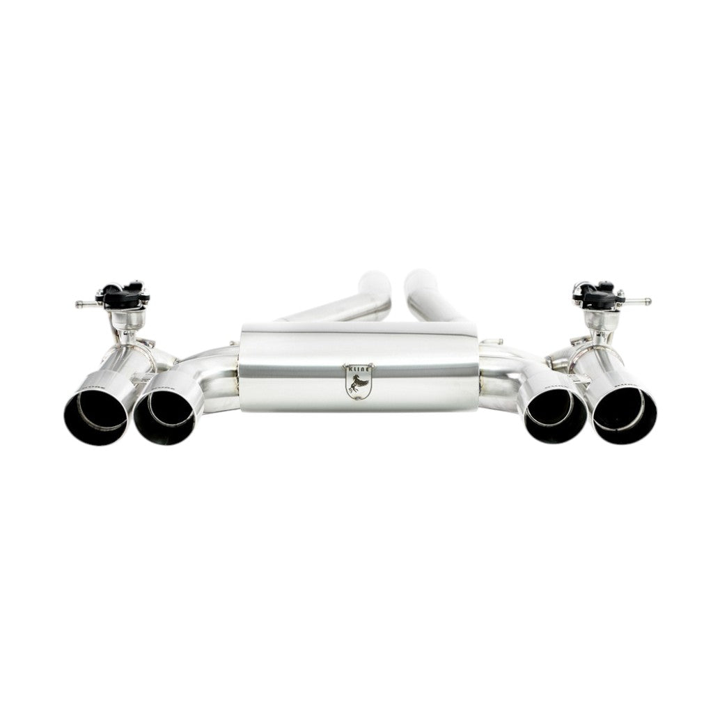 KLINE INNOVATION KL-BMW-M4-F8X-VALVE-RS-SS Вихлопна система Cat Back Valvetronic (SS) для BMW M3 (F80) / M4 (F82 / F83) Photo-0