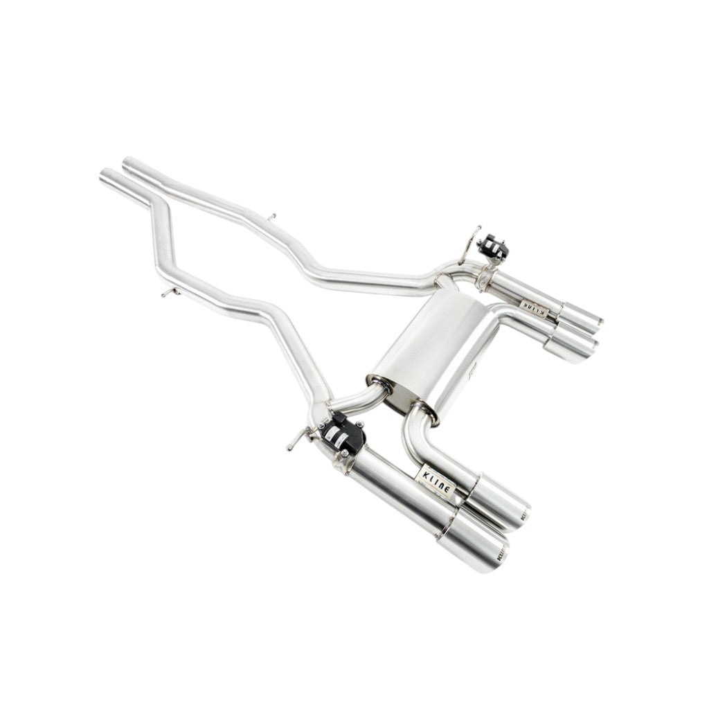 KLINE INNOVATION KL-BMW-M4-F8X-VALVE-RS-SS Вихлопна система Cat Back Valvetronic (SS) для BMW M3 (F80) / M4 (F82 / F83) Photo-1